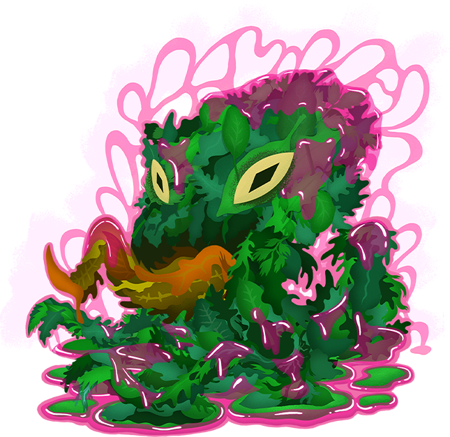 Leafy greens character